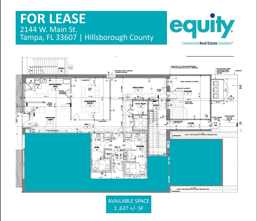 2144 W Main St, Tampa, FL à louer Plan d’étage– Image 1 sur 1