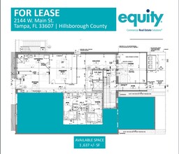 2144 W Main St, Tampa, FL à louer Plan d’étage– Image 1 sur 1