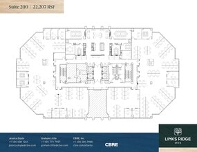 1277 Lenox Park Blvd, Atlanta, GA à louer Plan d’étage– Image 1 sur 1