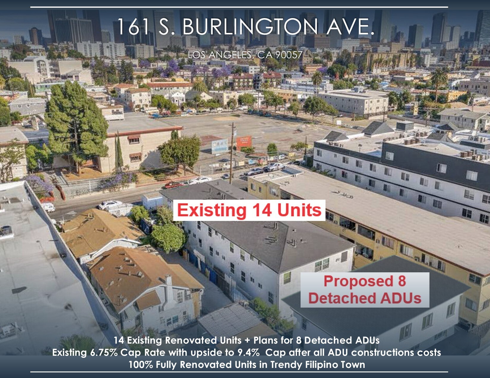 161 S Burlington Ave, Los Angeles, CA à vendre Photo de l’immeuble– Image 1 sur 18