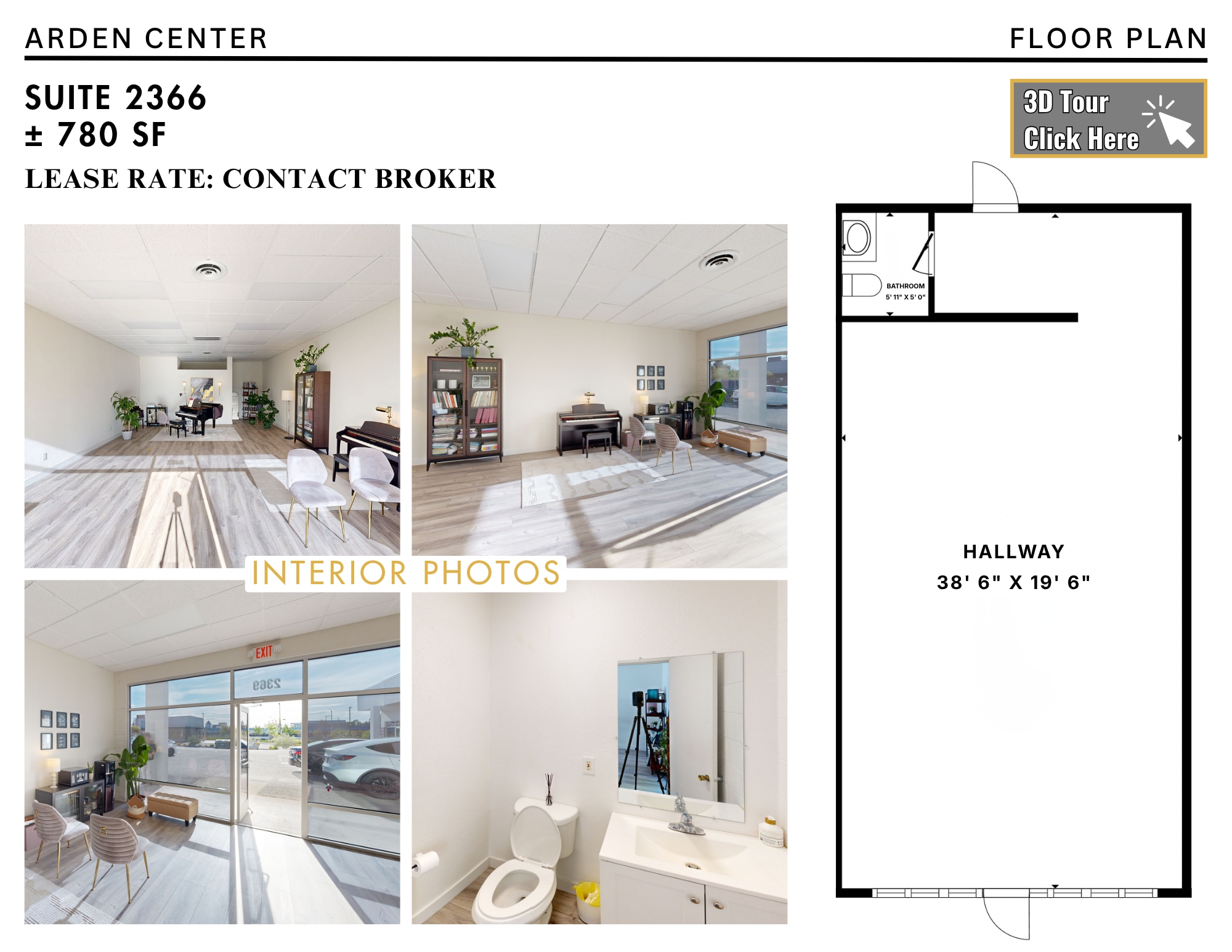 2355-2377 Arden Way, Sacramento, CA à louer Photo intérieure– Image 1 sur 3