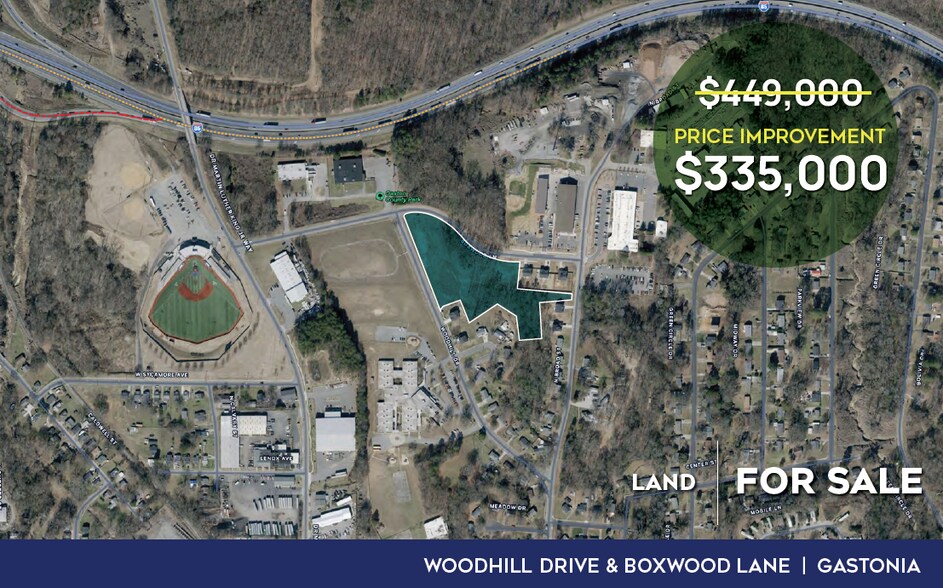 Woodhill Dr & Boxwood Ln, Gastonia, NC à vendre - Photo de l’immeuble – Image 1 sur 4