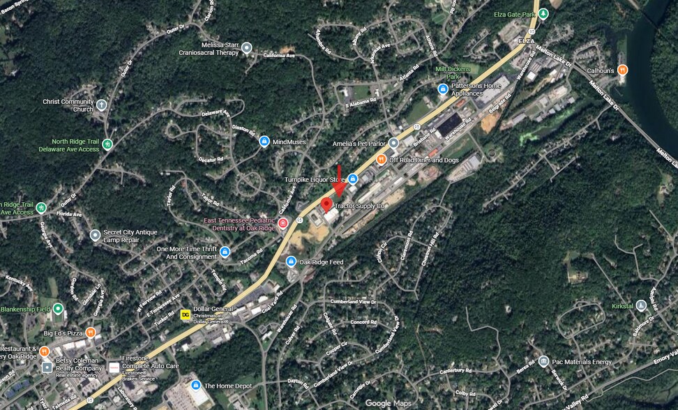 465 Oak Ridge Tpke, Oak Ridge, TN à louer - Aérien – Image 3 sur 3