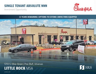 Plus de détails pour 5701 Olive, Pine Bluff, AR - Local commercial à vendre