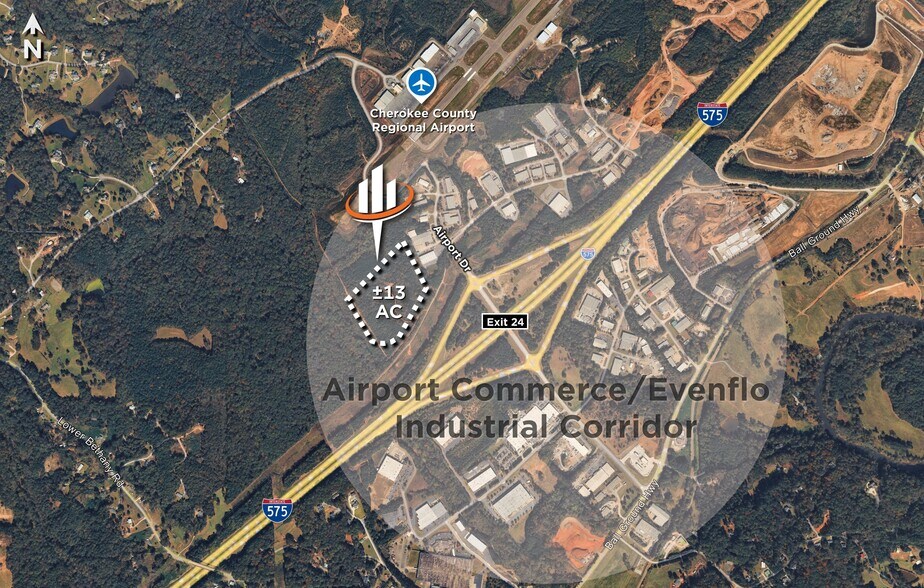 0 Airport Drive, Ball Ground, GA à vendre - Photo de l’immeuble – Image 2 sur 4
