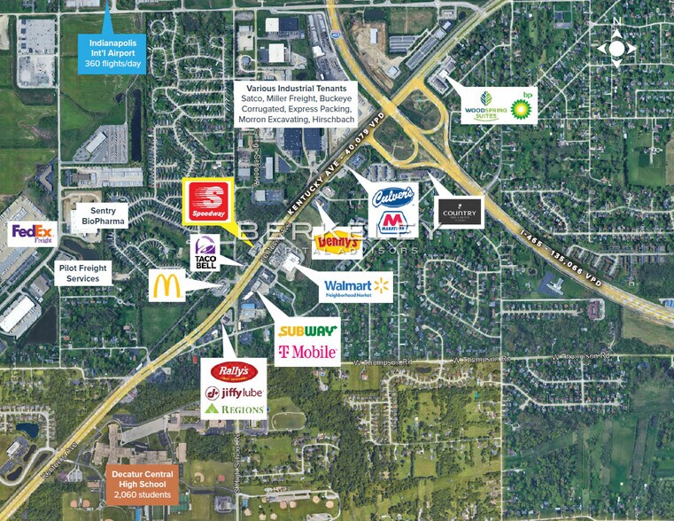 4610 S Kentucky Ave, Indianapolis, IN à vendre - Photo de l’immeuble – Image 3 sur 6