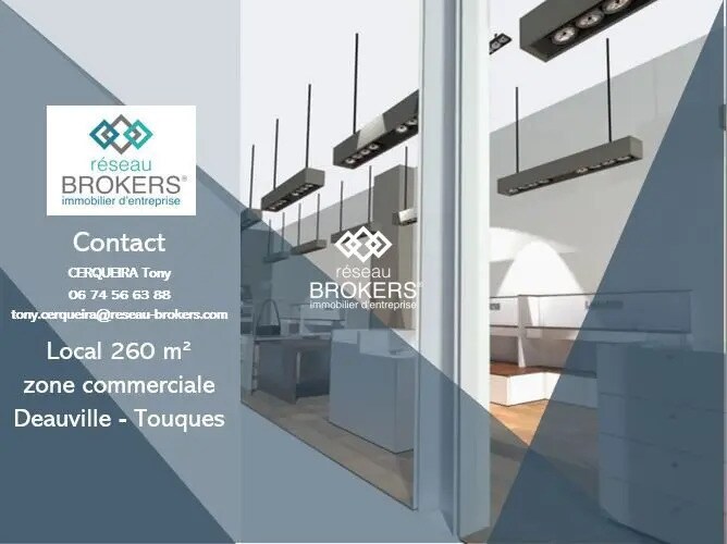 Local commercial dans Deauville à louer Photo intérieure– Image 1 sur 2