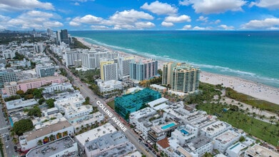 1458 Ocean Dr, Miami Beach, FL - Vue aérienne  vue de carte