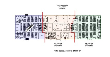 2231 S Centennial Ave, Aiken, SC à louer Plan de site– Image 1 sur 1