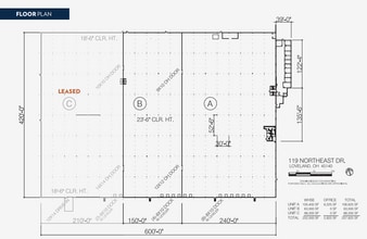 119 Northeast Dr, Loveland, OH à louer Plan d’étage– Image 1 sur 2