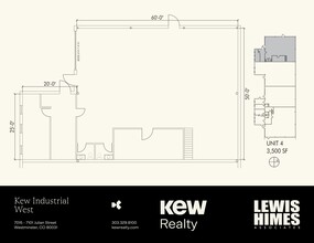 7101 Julian St, Westminster, CO à louer Plan de site– Image 1 sur 1