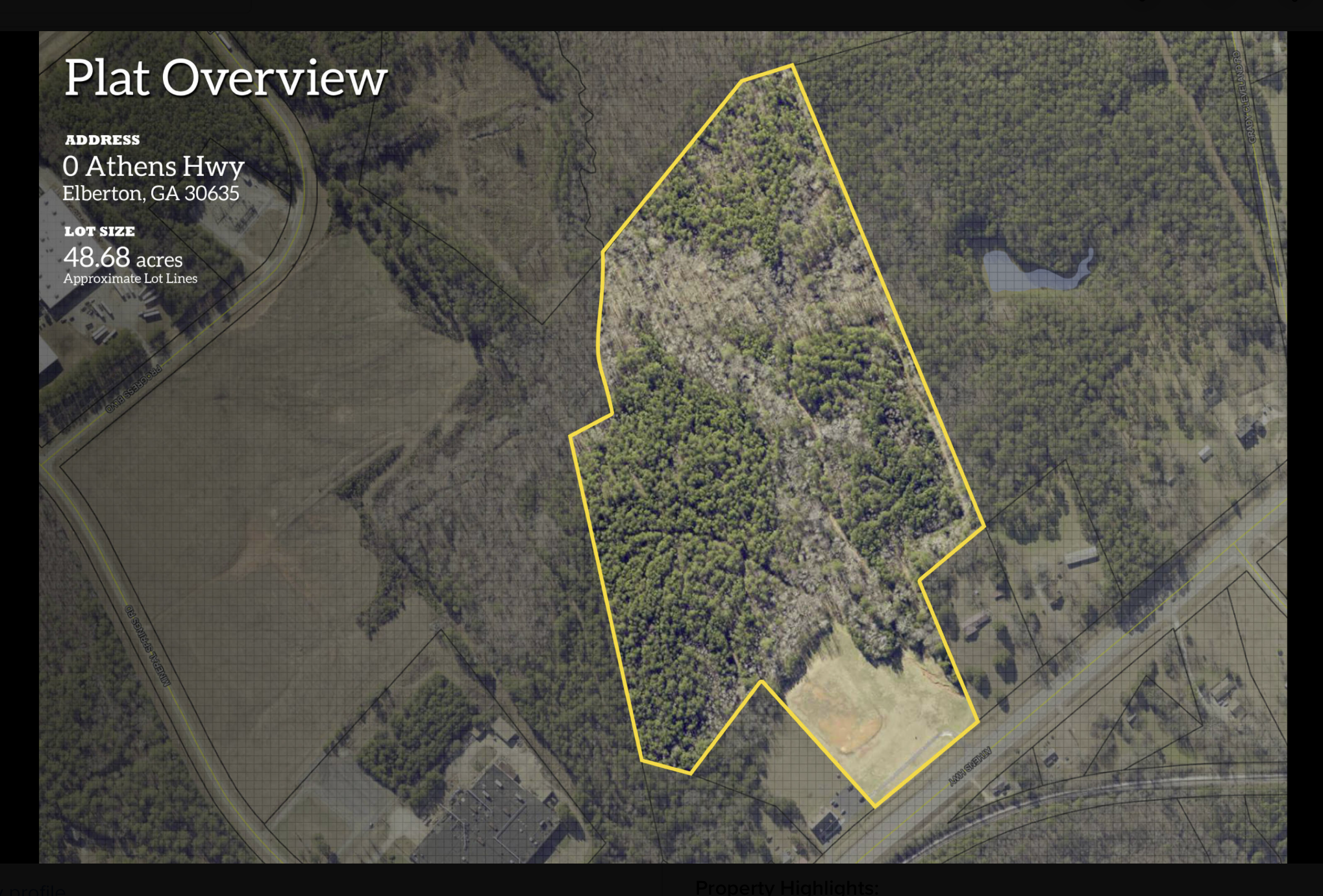 1465 Athens Hwy, Elberton, GA à vendre Photo principale– Image 1 sur 2