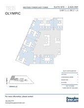 11845 W Olympic Blvd, Los Angeles, CA à louer Plan d’étage– Image 1 sur 1