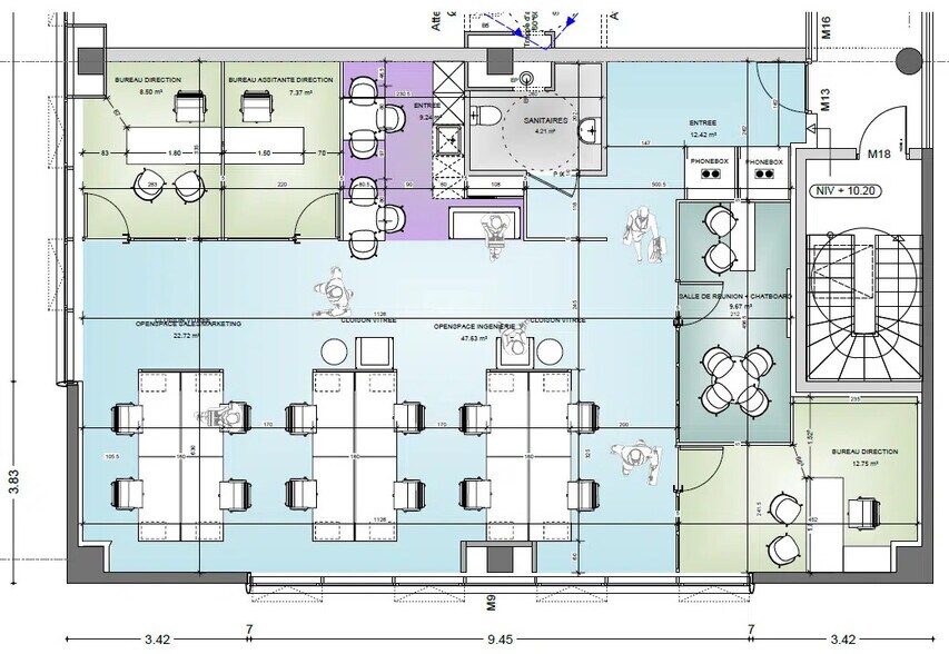 375 Avenue Du Mistral, La Ciotat à louer - Plan d’étage – Image 2 sur 2
