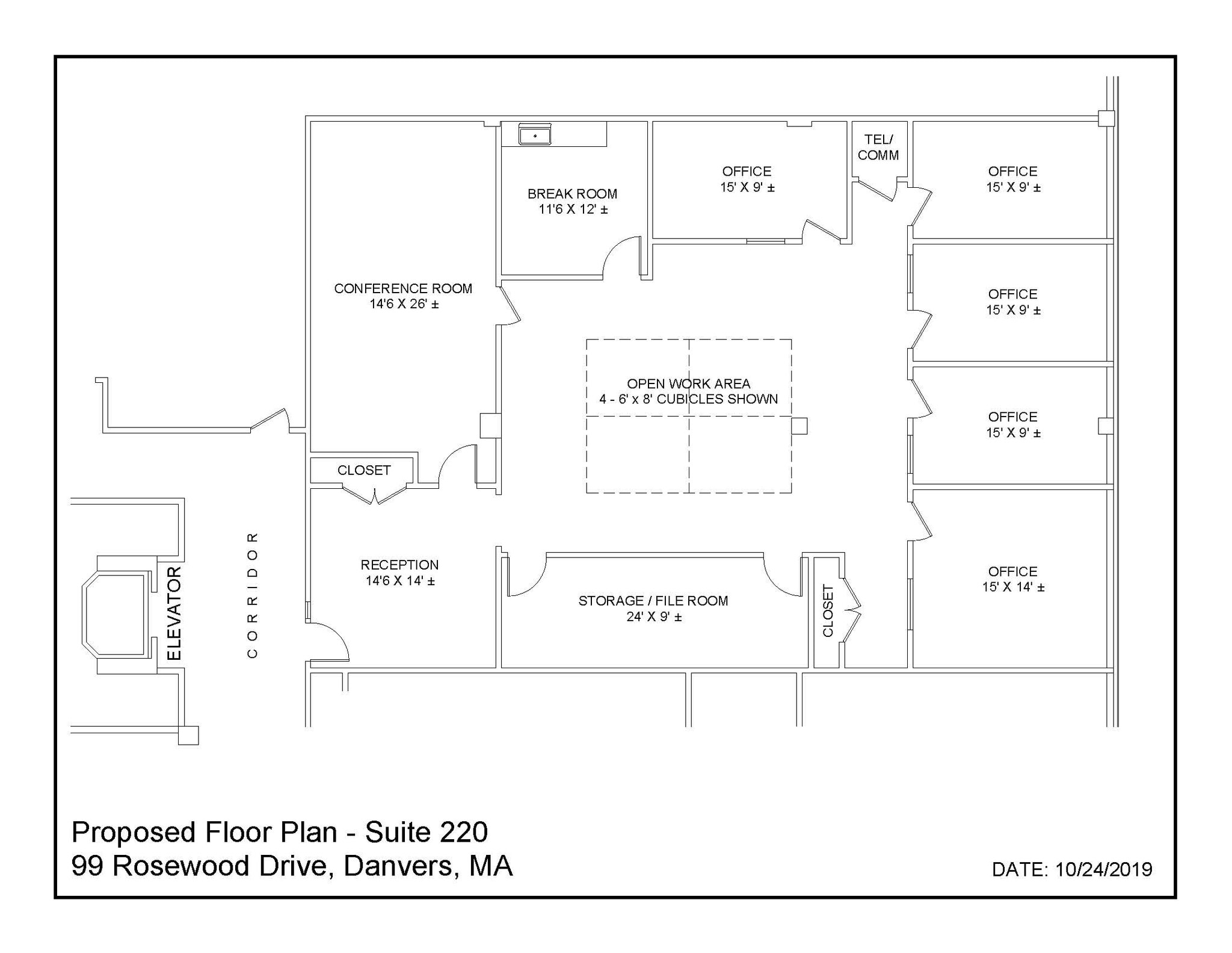 99 Rosewood Dr, Danvers, MA à louer Photo intérieure– Image 1 sur 1
