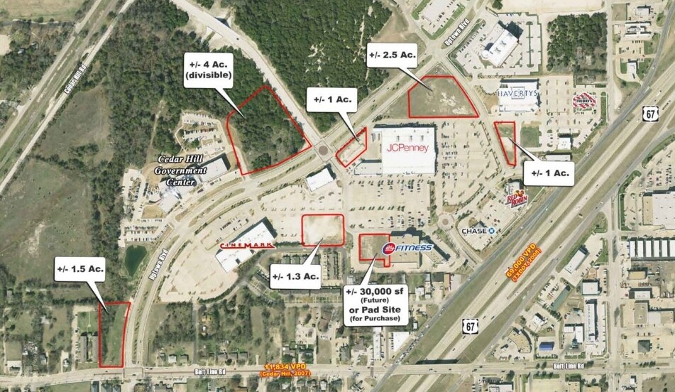 SWQ US-67 & FM1382, Cedar Hill, TX à vendre Photo principale– Image 1 sur 5