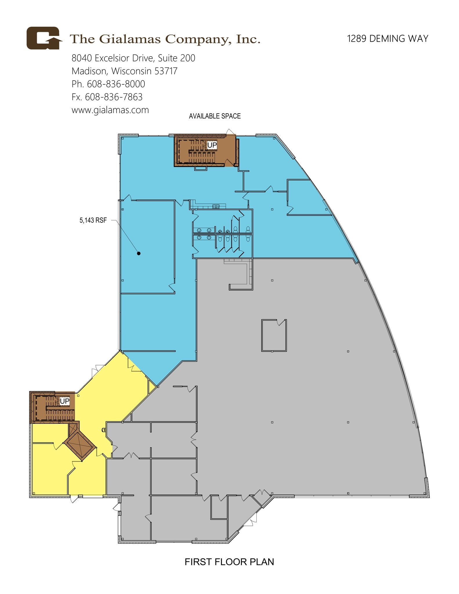 1289 Deming Way, Madison, WI à louer Plan de site– Image 1 sur 1