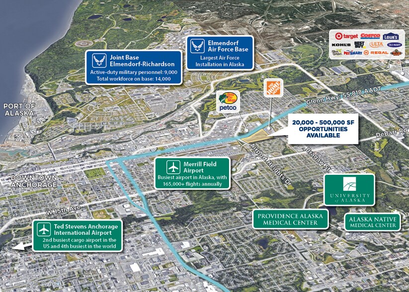 3101 Penland Pky, Anchorage, AK à louer - Aérien – Image 2 sur 10
