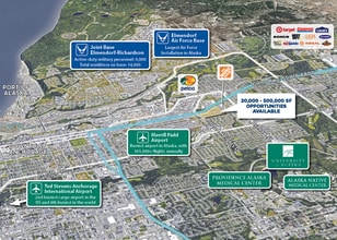 3101 Penland Pky, Anchorage, AK - VUE AÉRIENNE  vue de carte - Image1