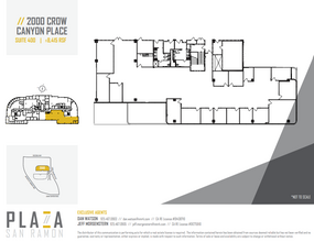 2010 Crow Canyon Pl, San Ramon, CA à louer Plan d’étage– Image 1 sur 1