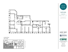 1819 Peachtree Rd, Atlanta, GA à louer Plan d’étage– Image 1 sur 1