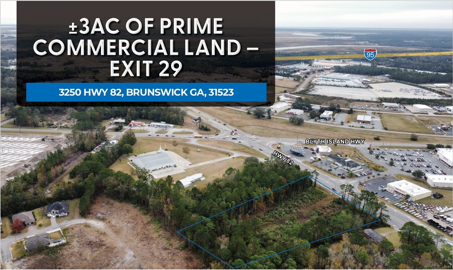 3250 & 3264 US Highway 82, Brunswick, GA à vendre Photo de l’immeuble– Image 1 sur 7