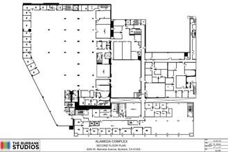 3000 W Alameda Ave, Burbank, CA à louer Plan d’étage– Image 1 sur 1