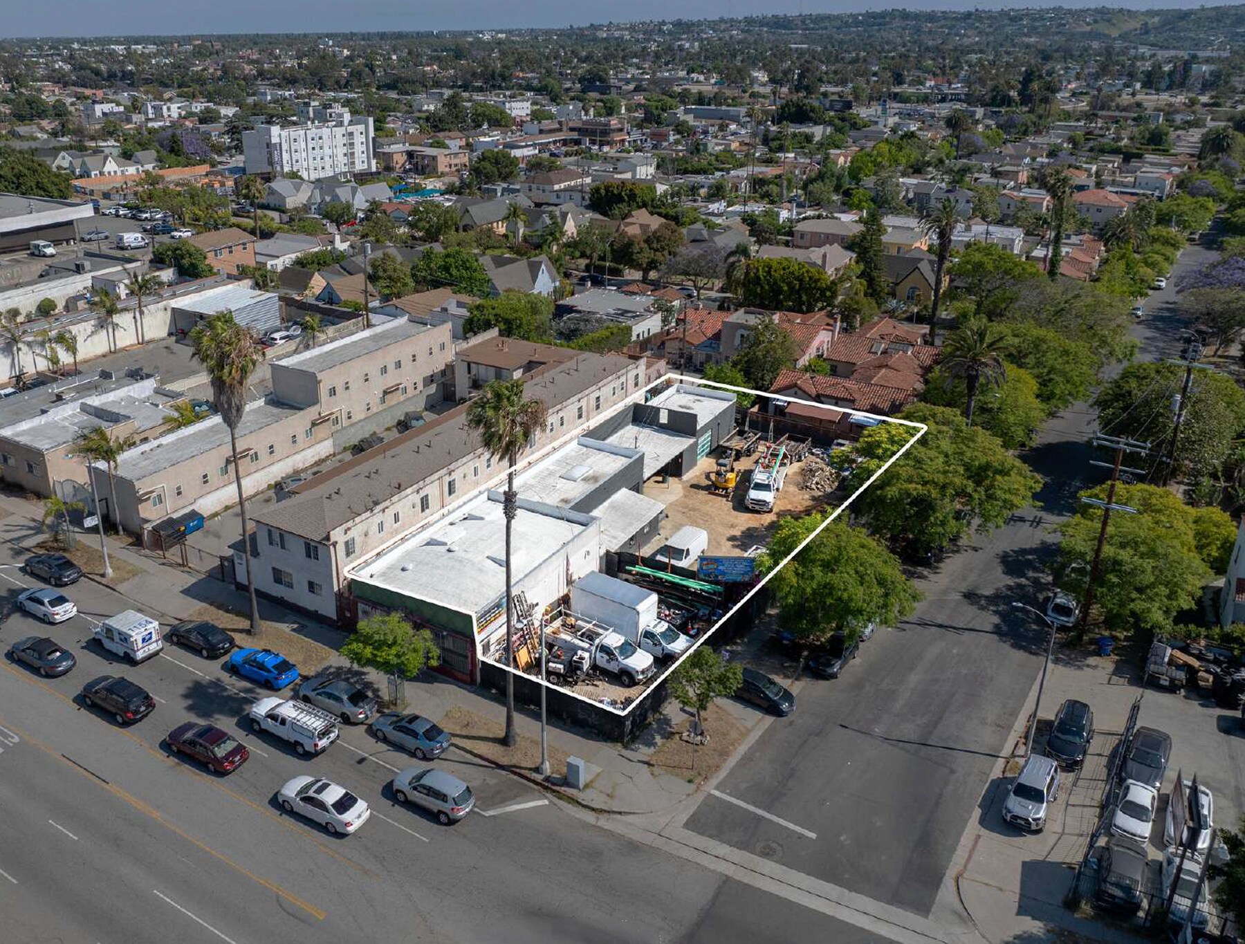 5024-5030 W Washington Blvd, Los Angeles, CA à vendre Aérien– Image 1 sur 13