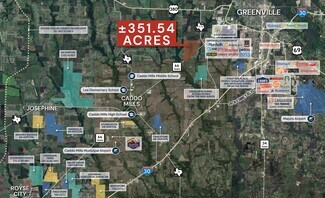 Plus de détails pour NWC of 66 and FM 2110 hwy, Greenville, TX - Terrain à vendre