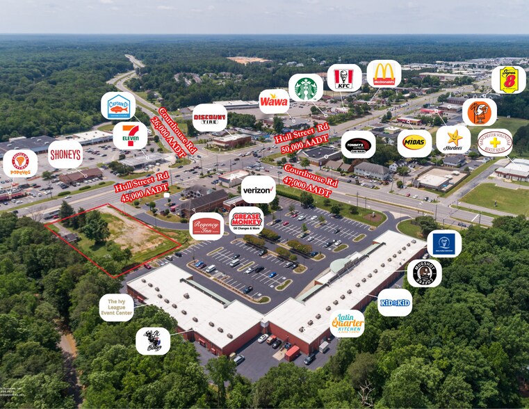 10000 Hull Street Rd, Richmond, VA à vendre - Aérien – Image 2 sur 7