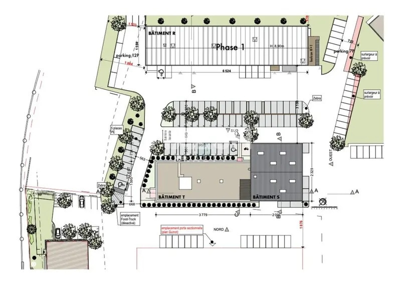 Local d’activités dans Neuville-sur-Saône à louer - Plan de site – Image 3 sur 11