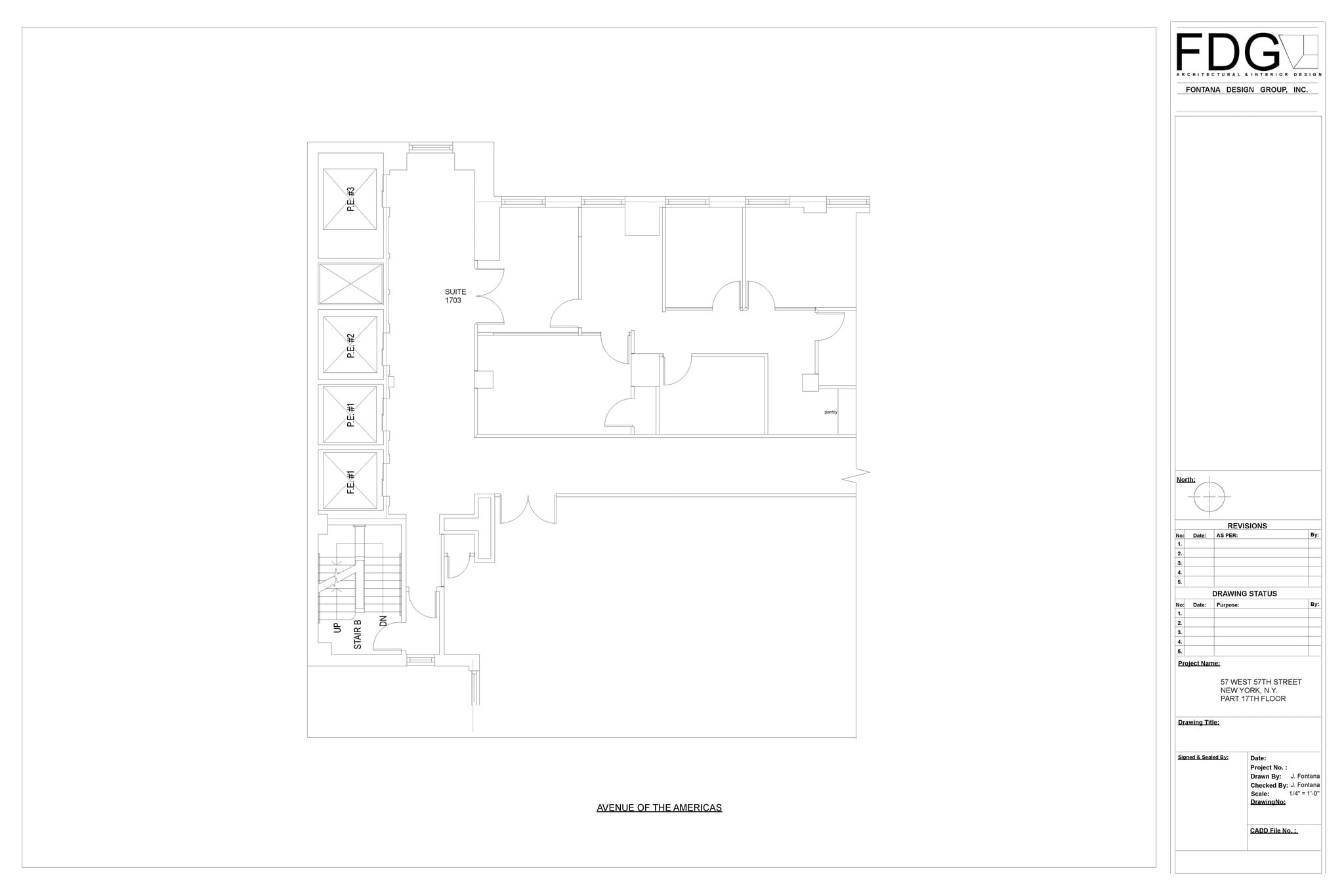 57 W 57th St, New York, NY à louer Plan d’étage– Image 1 sur 1