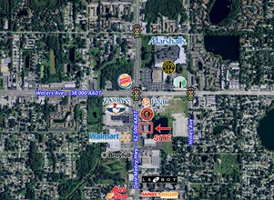 8201-8203 N Dale Mabry Hwy, Tampa, FL - Vue aérienne  vue de carte