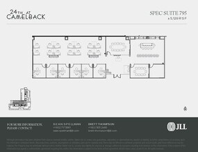 2375 E Camelback Rd, Phoenix, AZ à louer Plan d’étage– Image 1 sur 1