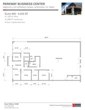 4950 Keller Springs Rd, Addison, TX à louer Plan de site– Image 1 sur 1