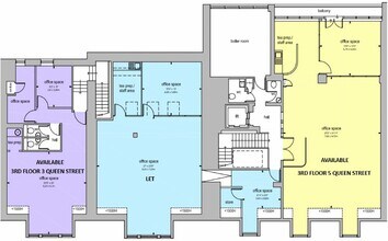 3-5 Queen St, Edinburgh à louer Plan d’étage– Image 1 sur 13