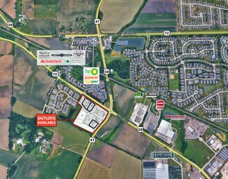 Plus de détails pour Route 42 Pingree Grove Outlot 6, Pingree Grove, IL - Terrain à louer