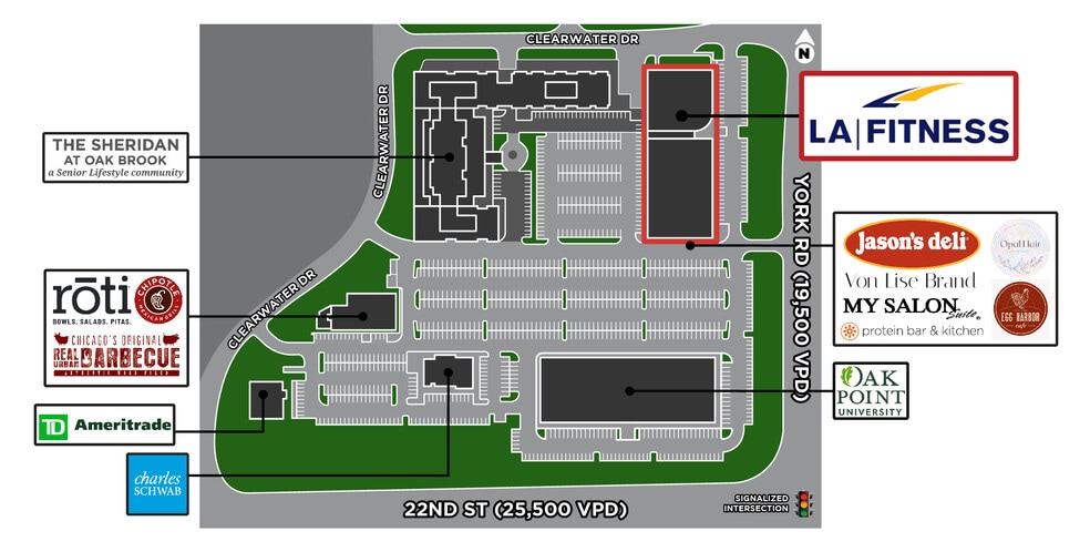 2030 York Rd, Oak Brook, IL à louer - Photo de l’immeuble – Image 3 sur 20