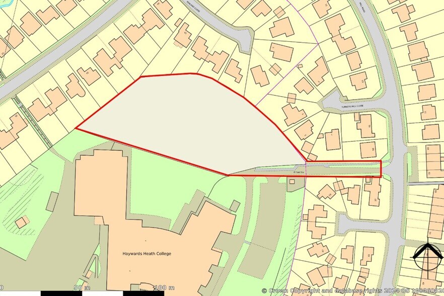 7 Penland Close, Haywards Heath à vendre - Plan cadastral – Image 3 sur 3