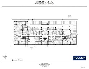 1800 Augusta Dr, Houston, TX à louer Plan d’étage– Image 1 sur 1