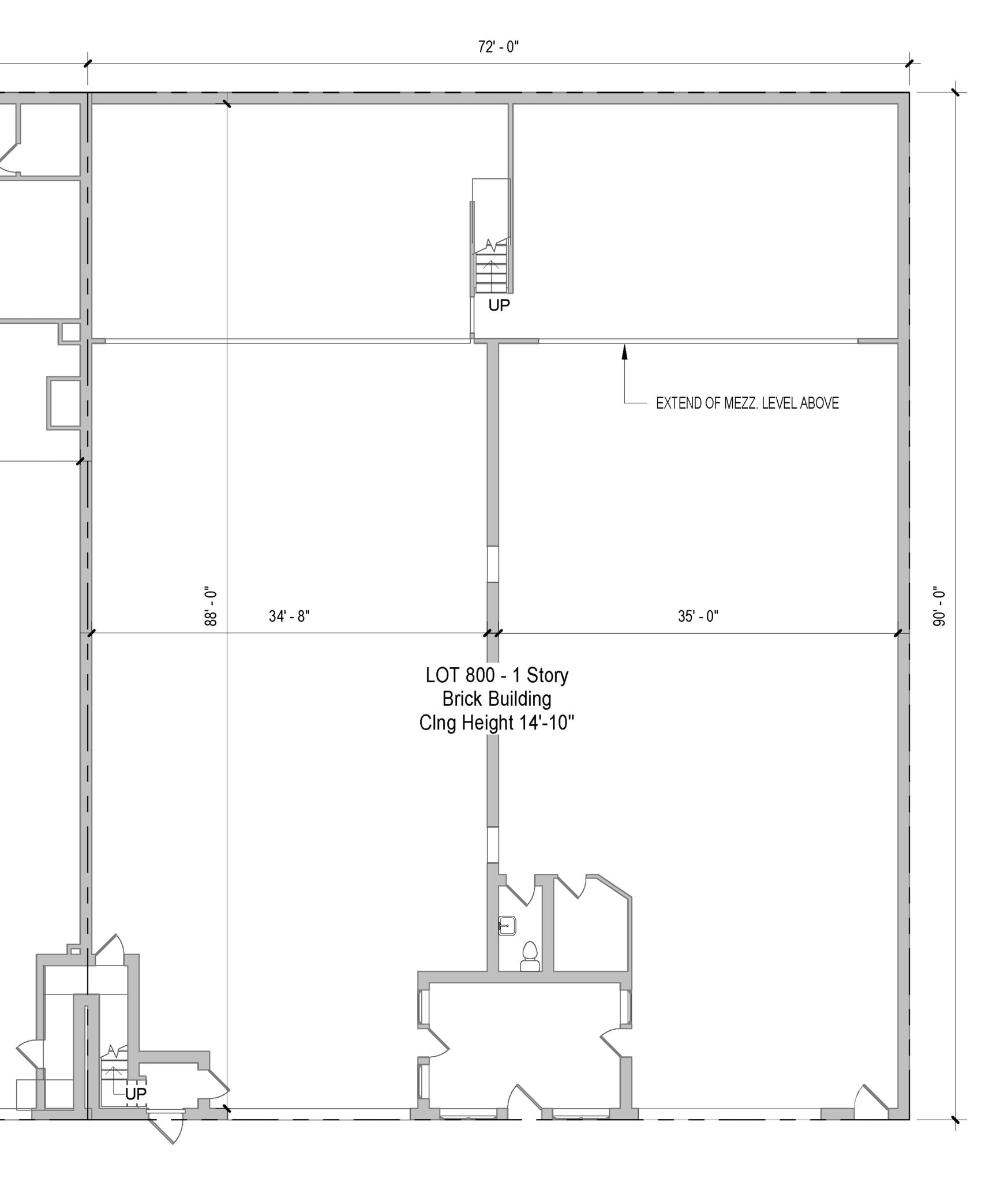 2110-2116 5th St NE, Washington, DC à louer Plan d’étage– Image 1 sur 3