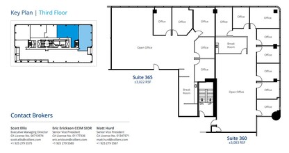 1800 Sutter St, Concord, CA à louer Plan d’étage– Image 1 sur 1