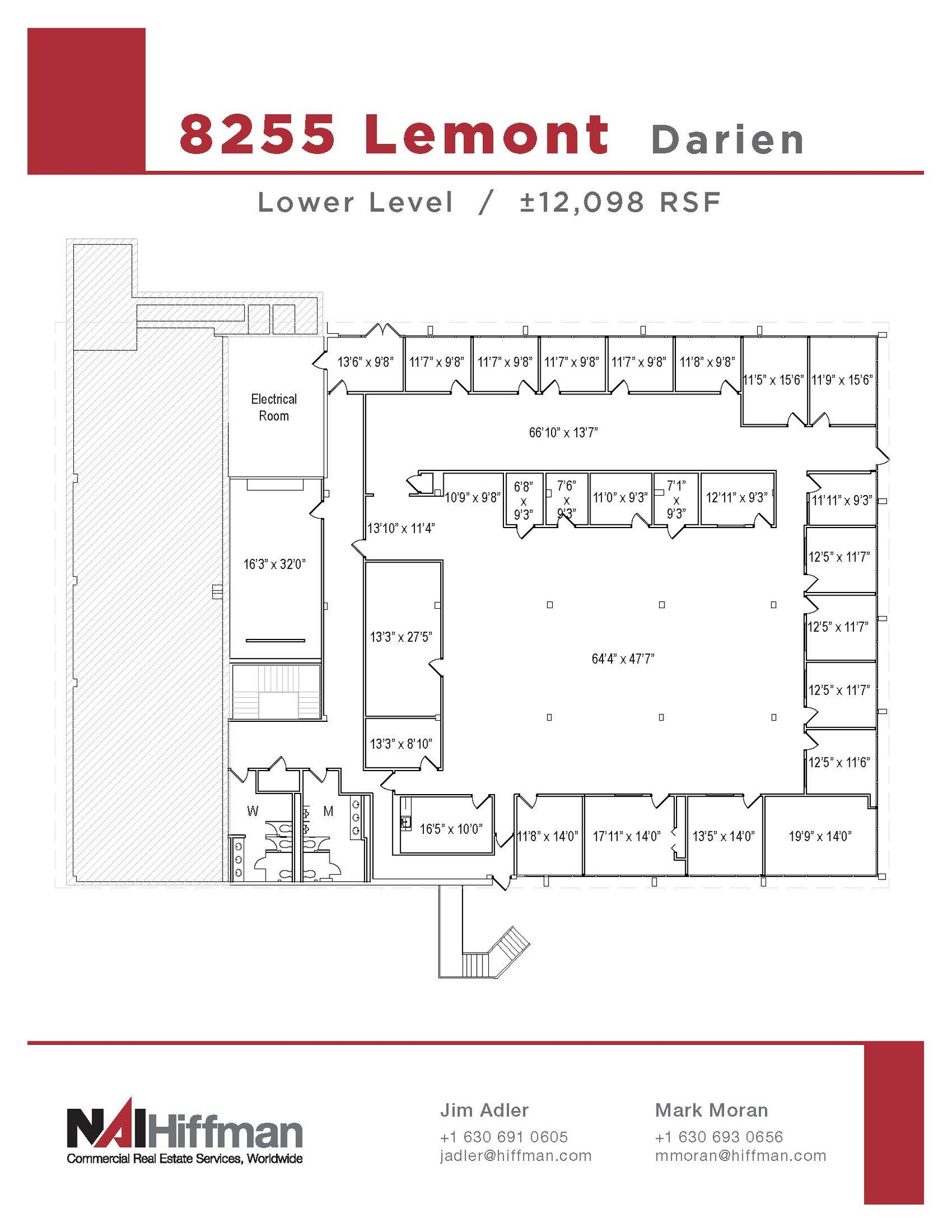 8255 Lemont Rd, Darien, IL à louer Plan d’étage– Image 1 sur 1