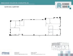 10735 David Taylor Dr, Charlotte, NC à louer Plan d’étage– Image 1 sur 1