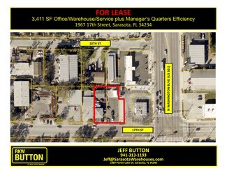Plus de détails pour 1967 17th St, Sarasota, FL - Bureau/Local commercial, Local commercial à louer