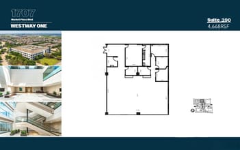 1707 Market Place Blvd, Irving, TX à louer Plan d’étage– Image 1 sur 1