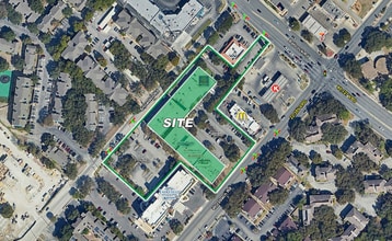 7271 Wurzbach Rd, San Antonio, TX - Vue aérienne  vue de carte - Image1