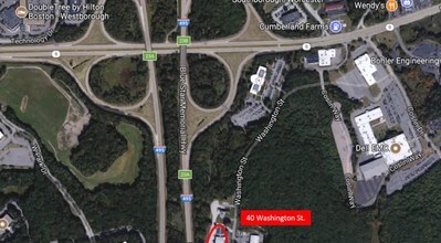 40 Washington St, Westborough, MA - VUE AÉRIENNE  vue de carte