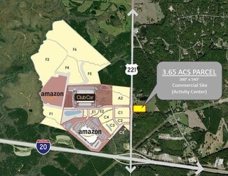 Plus de détails pour 1553 Appling Harlem Rd, Appling, GA - Terrain à vendre