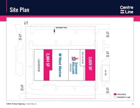 19401-19415 S Dixie Hwy, Miami, FL à louer Plan de site– Image 1 sur 1